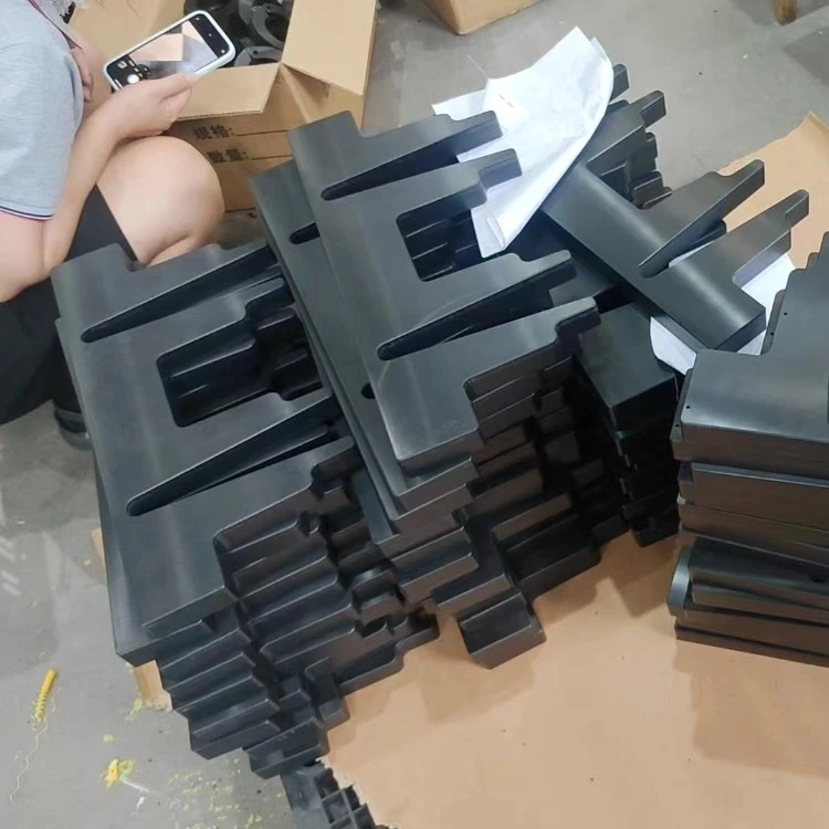 Custom UHMWPE Bearing Support Bracket | CNC Machined Plastic Parts