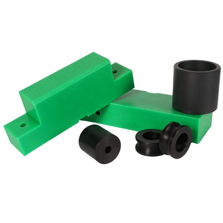Smooth Guiding and Sliding Parts for Conveyor and Automation Systems Custom CNC Machined UHMWPE Plastic Parts