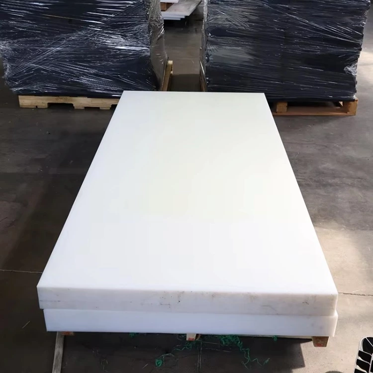 Str 4 Ft * 8 Ft Wear-resistant White Black Yellow No Water Absorption Uhmwpe Hdpe Plastic Sheets Solid Plastic Board