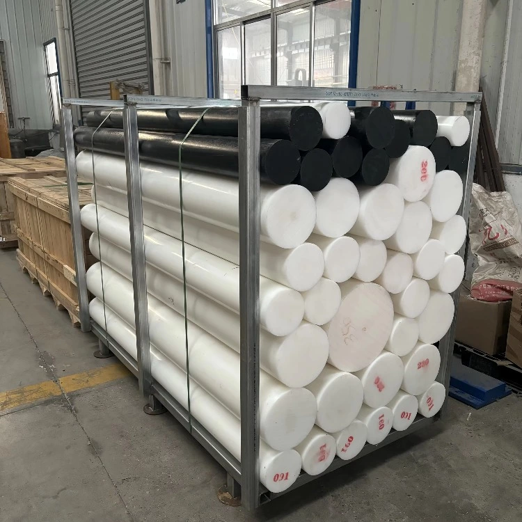 Uhmw-pe Solid Plastic Rod 15mm 20mm 350mm High Abrasion Resistant Pe Rod