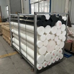 Uhmw-pe Solid Plastic Rod 15mm 20mm 350mm High Abrasion Resistant Pe Rod
