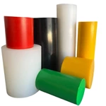 Uhmw-pe Solid Plastic Rod 15mm 20mm 350mm High Abrasion Resistant Pe Rod