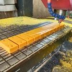 FCL Uhmwpe Sheet Yellow Color Pe1000 Ultra High Molecular Weight Uhmwpe Plastic Sheets 4x8 Pe Plate