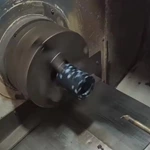 CNC Turning Service For Durable UHMWPE Recycled Plastic Blocks in 64mm diameter