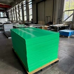 1/2" Thickness 12.7mm 5Ftx10Ft Green Color Pe1000 Sheet Ultra High Molecular Weight Uhmw Polyethylene Board/Sheet/Plate Factory Supply