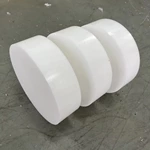 Nhựa Uhmw Pe Custom Uhmwpe Parts Uhmw Round Pad With Cnc Machined Service Uhmw Round Pads Factory In China