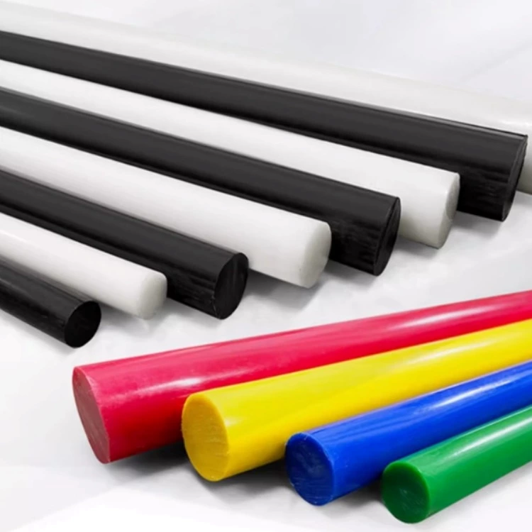 25mm–160mm UHMWPE Rod For Sale | PE-UHMW Plastic Rod PE1000 Plastic Supplier